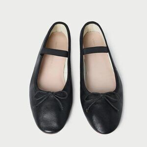 Loeffler Randall | Leonie Black Ballet Flat | Size 8